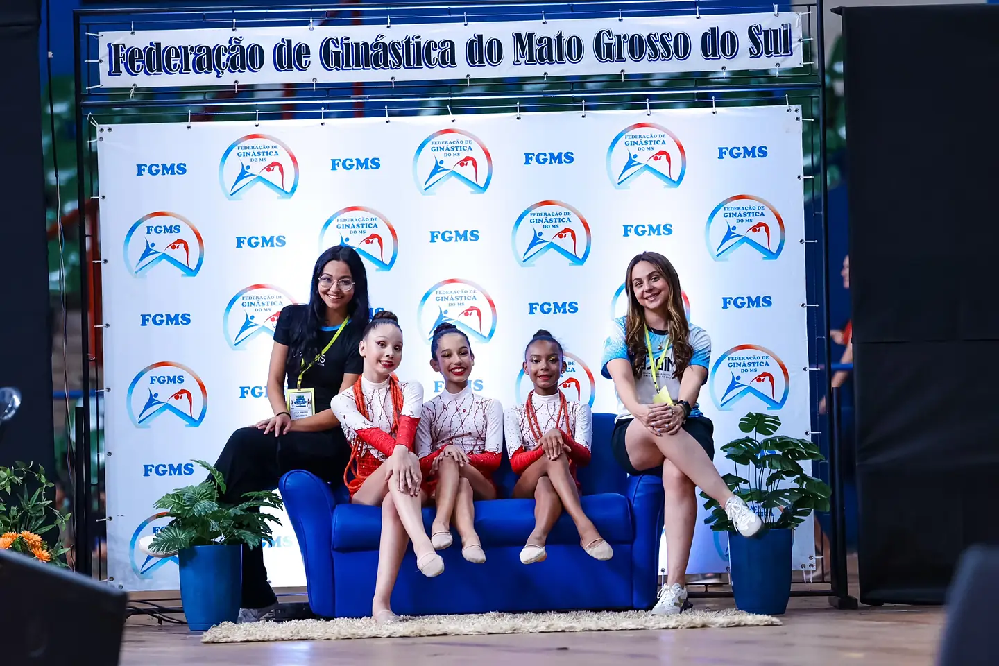 Classificadas para o Torneio Nacional de Ginástica Rítmica